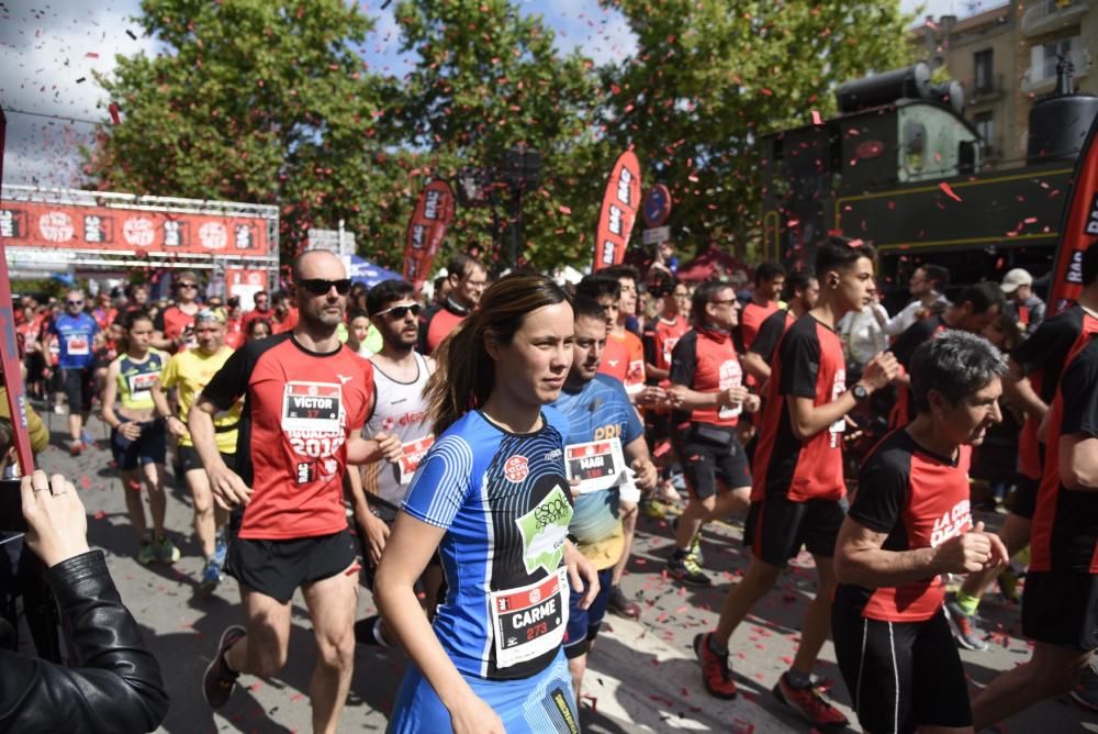 Igualada aplega gairebé 2.000 corredors a La Cursa de RAC 1