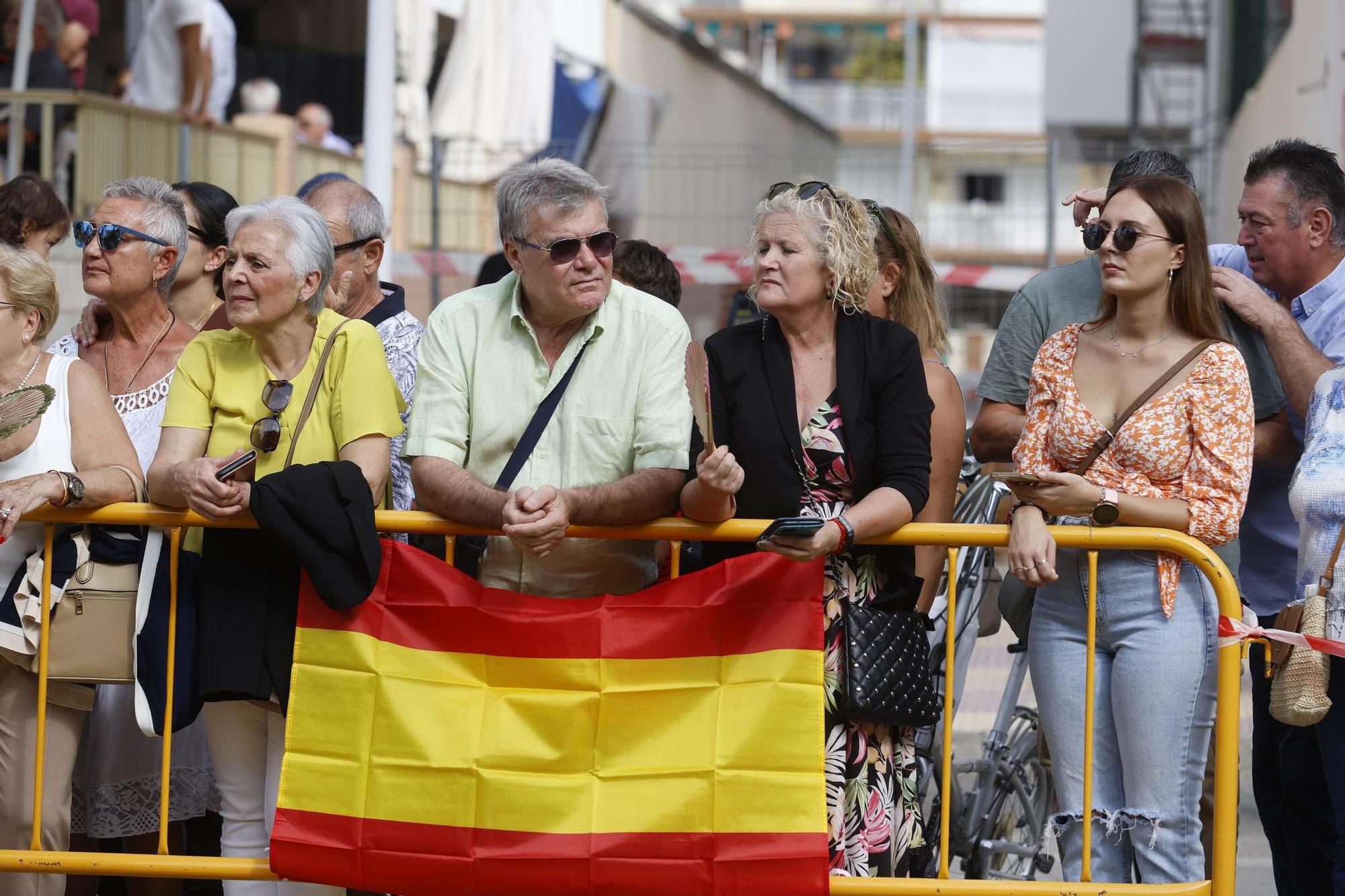 Celebración del dia de la Hispanidad en Cullera