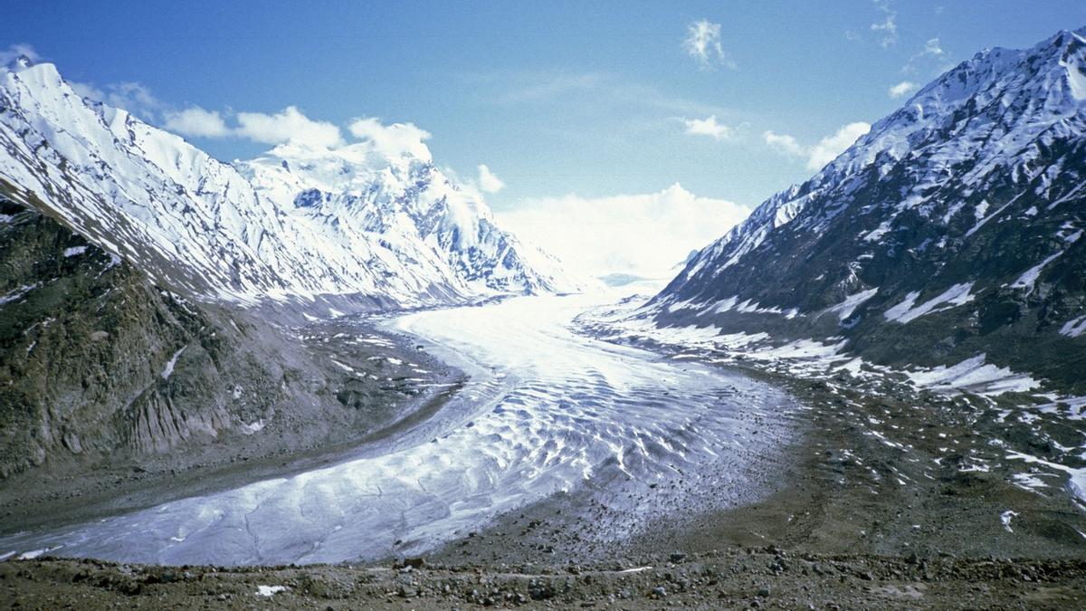 Glaciar en el Himalaya