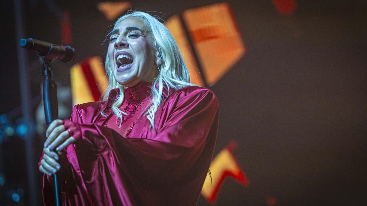 Concierto de Mónica Naranjo en el Palau Sant Jordi