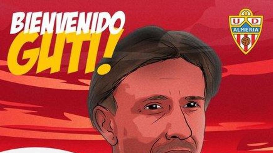 El Almería ficha a Guti y lo convierte en un técnico superstar