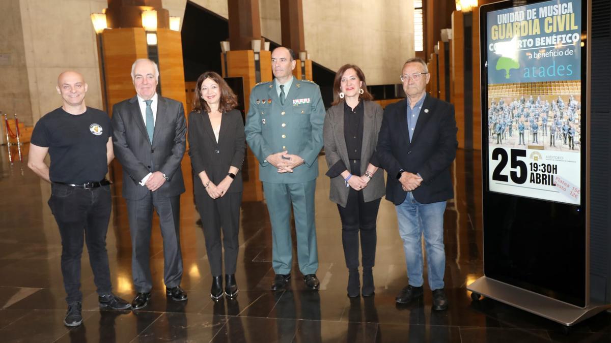 El concierto solidario se ha presentado este martes en el Auditorio de Zaragoza.