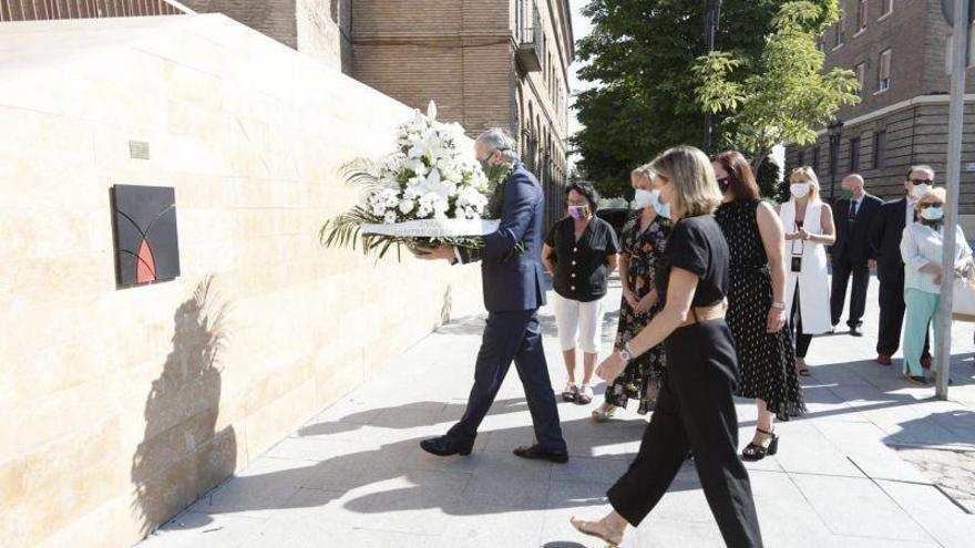 Zaragoza recuerda y homenajea a las víctimas del terrorismo