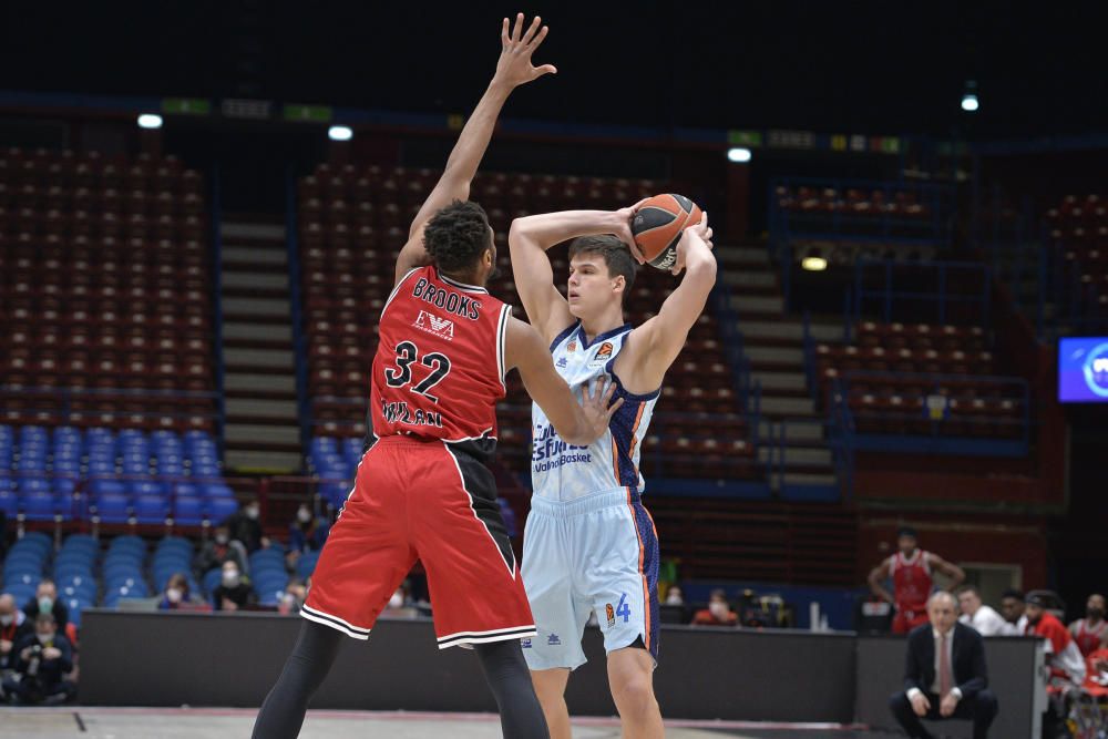 Armani Milan - Valencia Basket, en imágenes