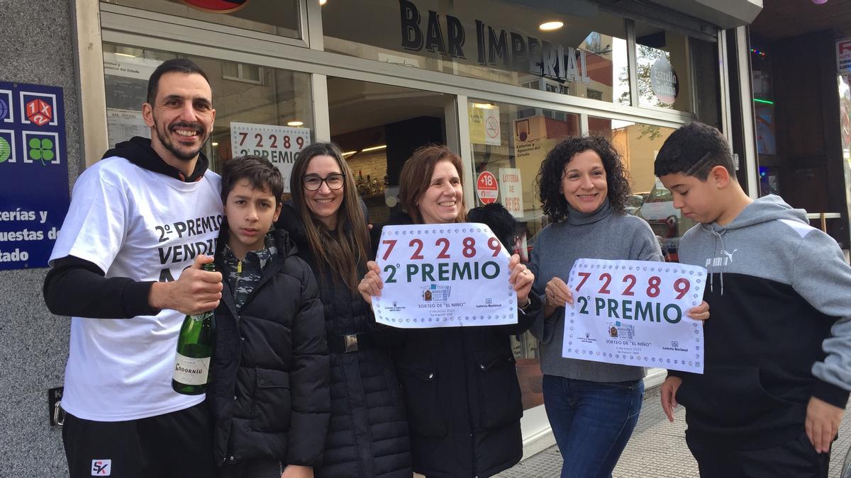 La alegría del sorteo del Niño en Galicia