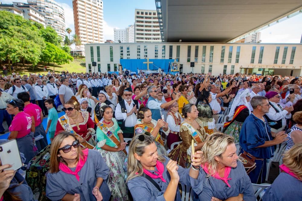 Benidorm recibe a la Virgen de los Desamparados