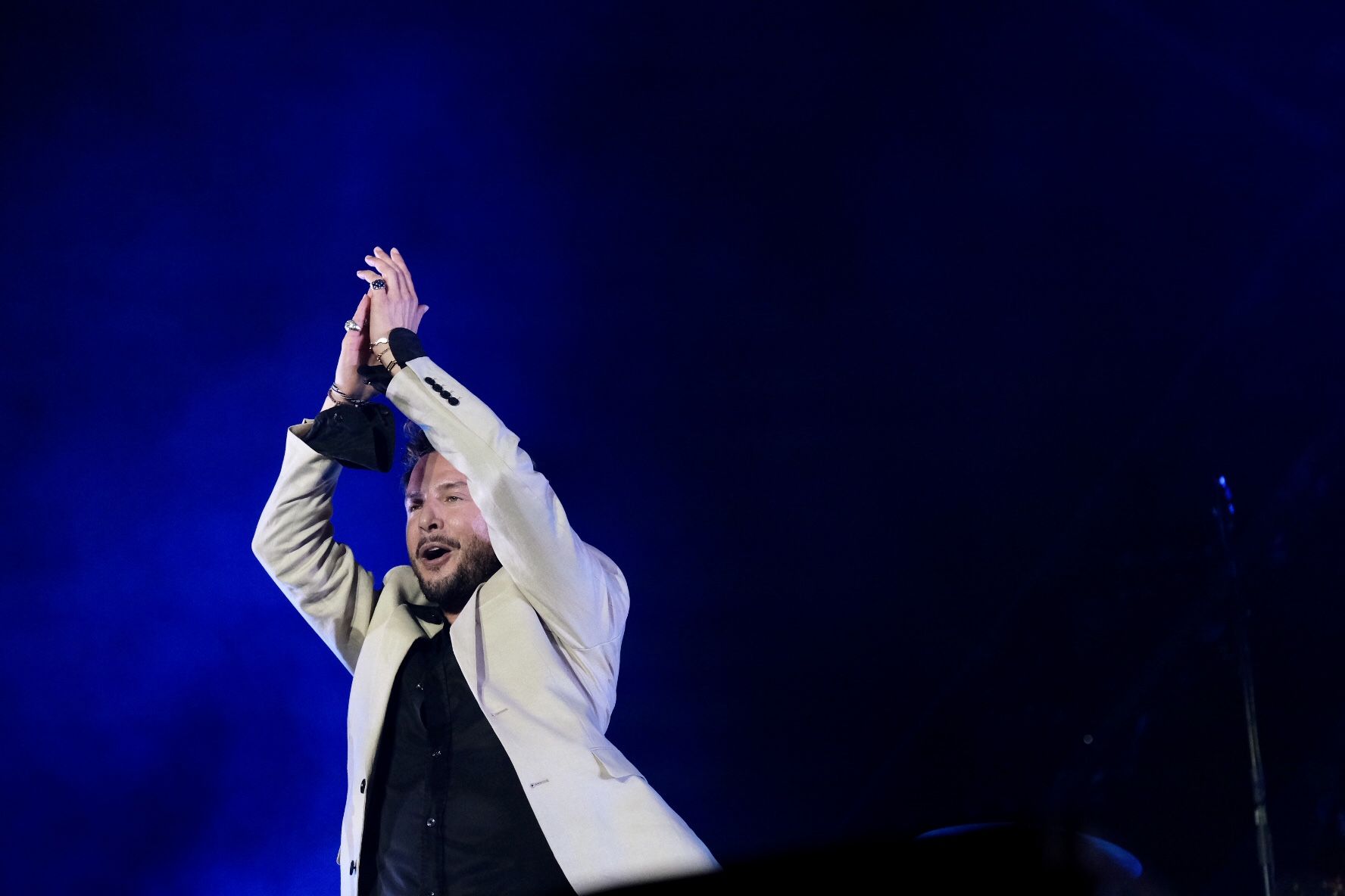 Concierto de Manu Carrasco en el estadio de Atletismo de Málaga