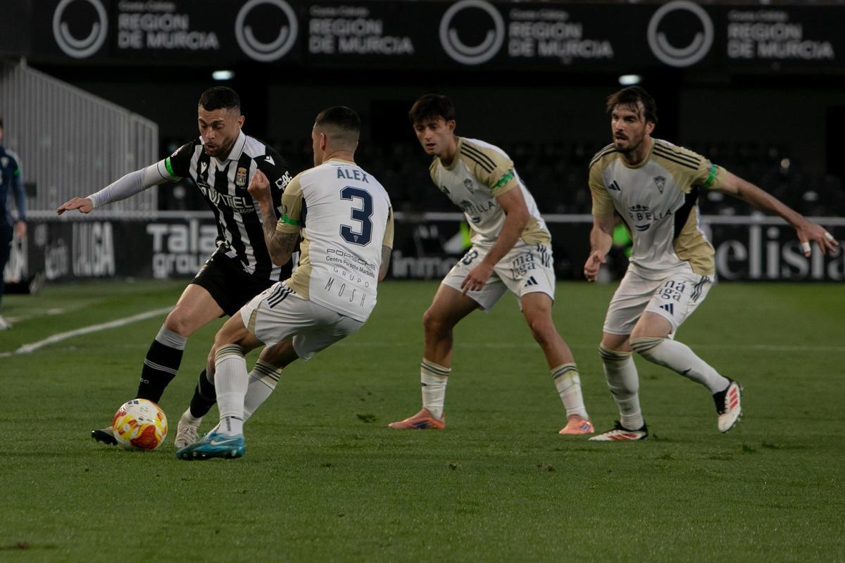 La victoria del FC Cartagena frente al Marbella, en imágenes La victoria del FC Cartagena frente al Marbella, en imágenes
