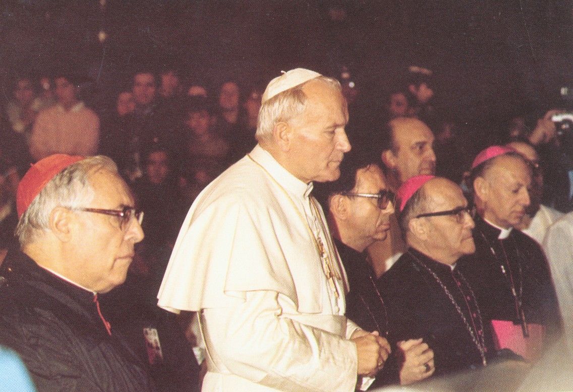 La visita del Papa Joan Pau II a Montserrat fa 40 anys