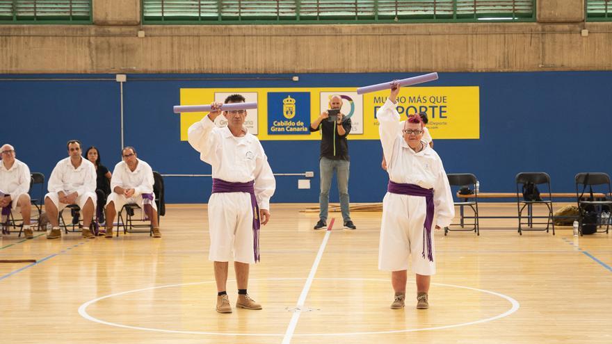 III Campeonato de Lucha del Garrote Adaptada de Gran Canaria