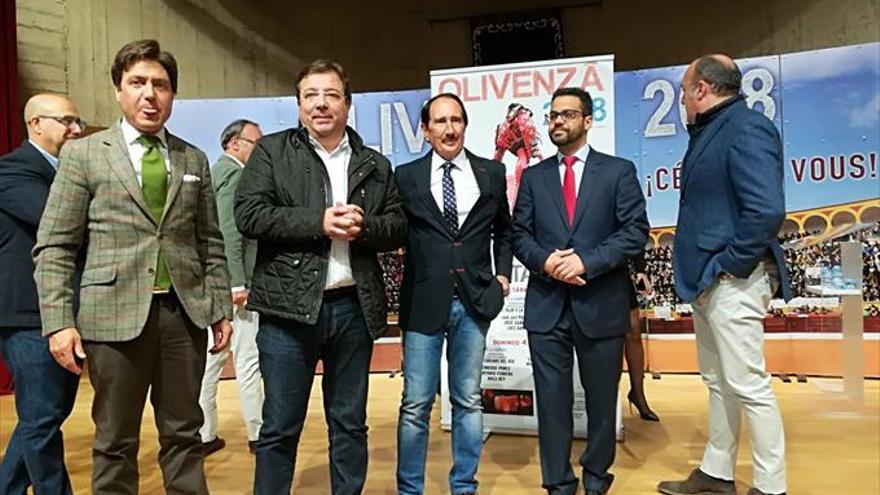 Perera, Talavante, Marín y Ferrera, en el cartel taurino de Olivenza