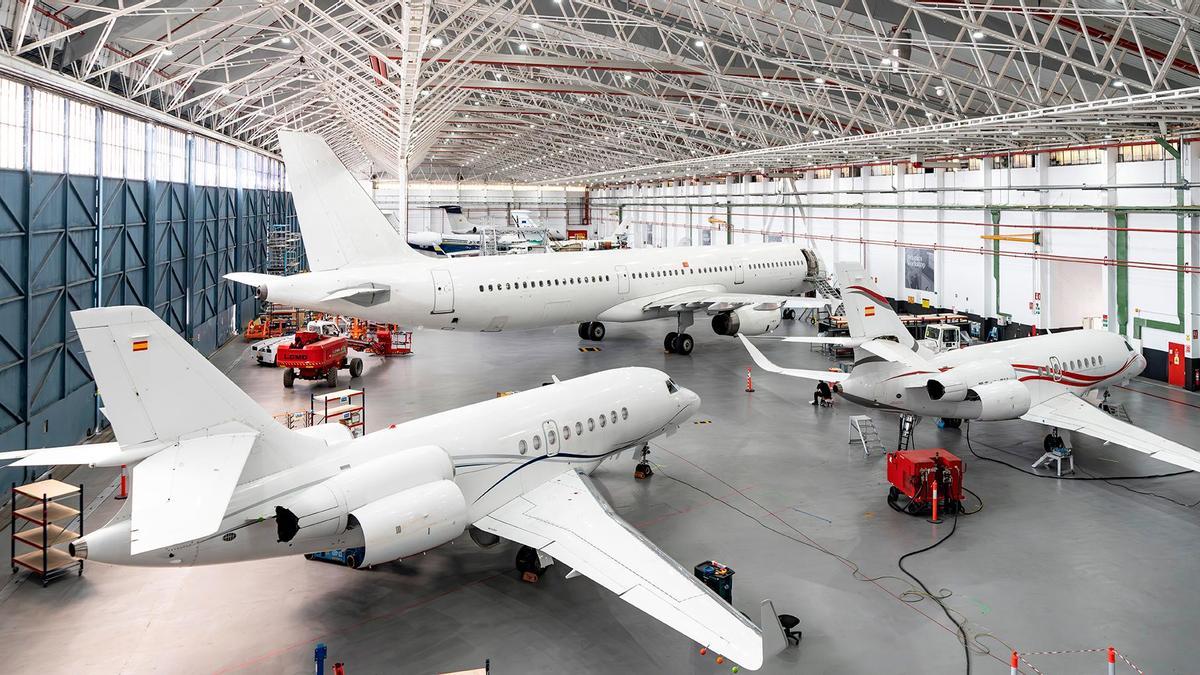 Hangar de Boost Air.