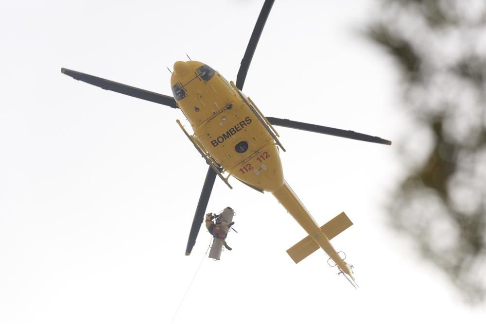 Herido grave tras precipitarse desde el Castillo de Santa Bárbara