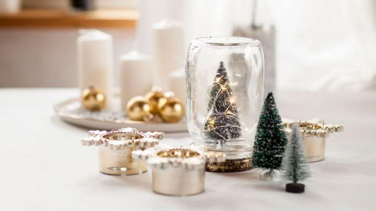 Centro de mesa navideño