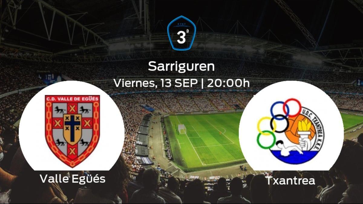 Jornada 4 de la Tercera División: previa del duelo Valle Egüés - Txantrea