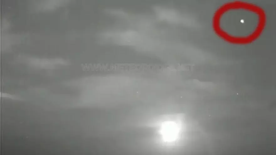 Detectan desde Andalucía una bola de fuego vista en Castilla-La Mancha, Valencia y Murcia