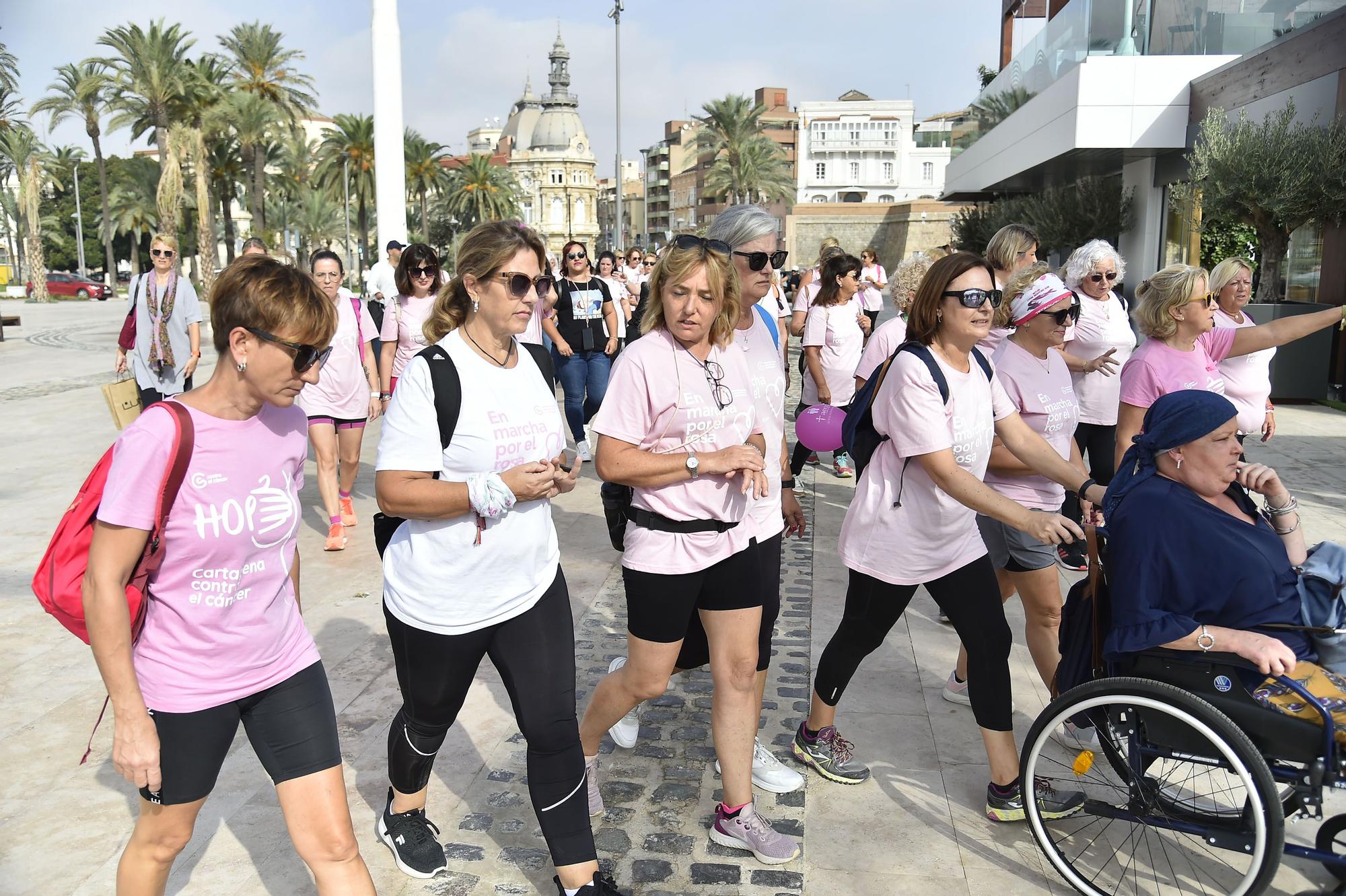 Marcha por la Lucha Contra el Cáncer de Mama en Cartagena