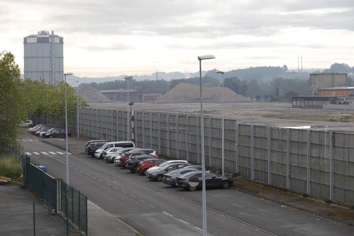 Terrenos de baterias de coque, en una imagen de archivo.