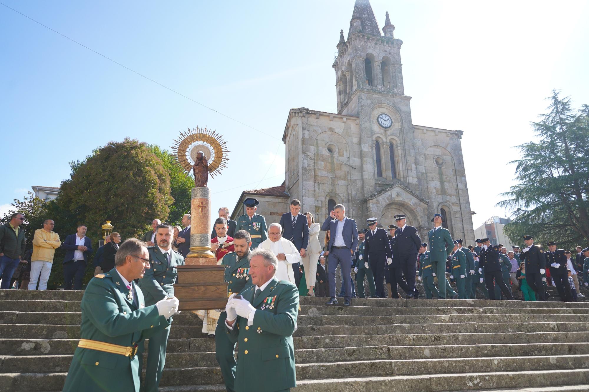 Día del Pilar en el cuartel de la Guardia Civil de Lalín