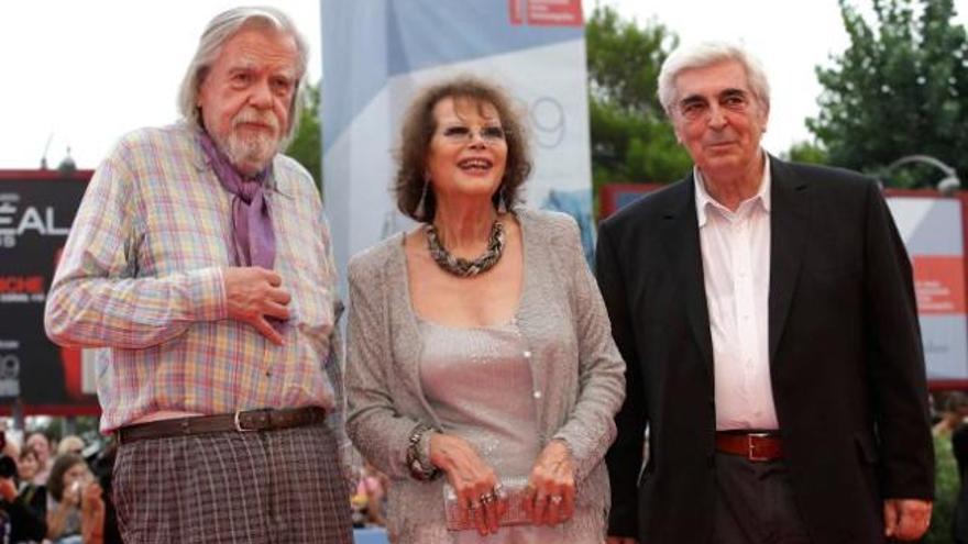 Cardinale, Michael Lonsdale y Luis Miguel Cintra