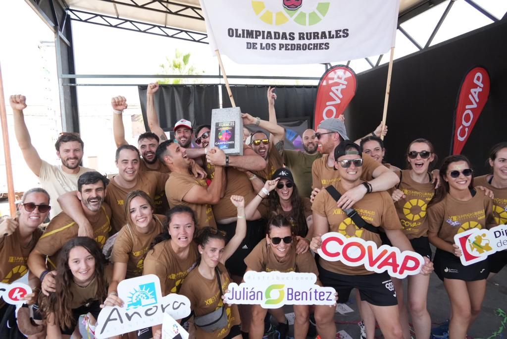 "Los Becerros" de Pozoblanco se imponen en la Olimpiadas Rurales de Los Pedroches