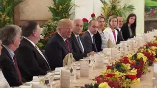 Trump cree que las cosas irán "muy bien" en su cumbre con Kim Jong-un