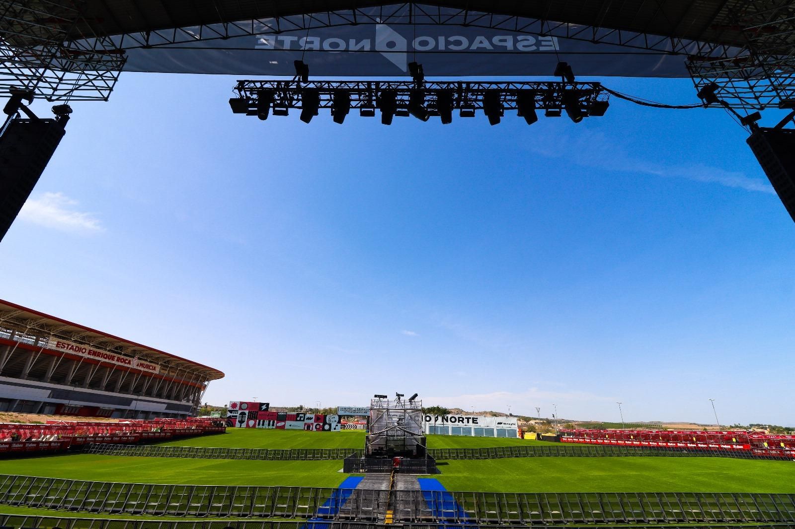Así es el nuevo Espacio Norte que desde ahora albergará conciertos en Murcia
