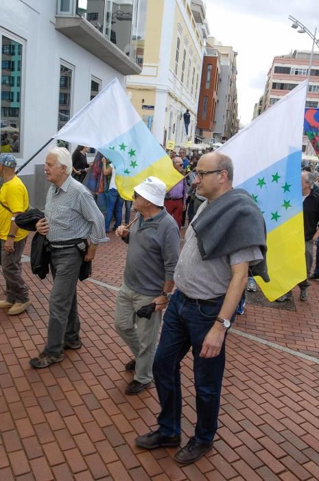 Manifestación contra el proyecto de Ley del Suelo