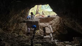 Comienza la campaña de excavación de la cueva AGP5, en Aguilón, que estudiará la ocupación neandertal