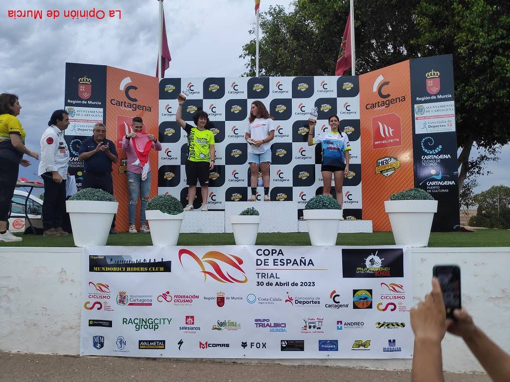 Copa de España de trialbici en el Circuito de Cartagena