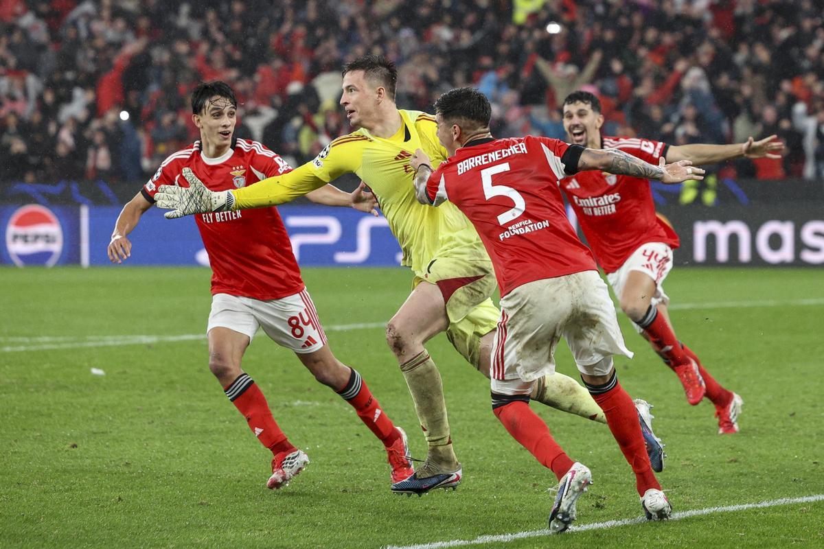 Trubin, héroe en Lisboa