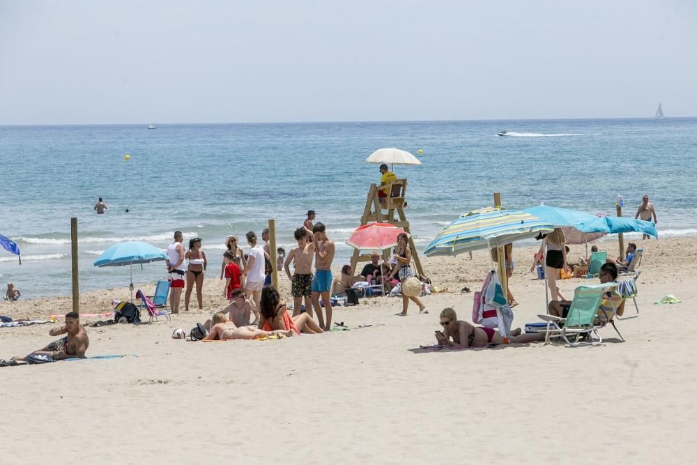 Primer fin de semana de playas abiertas al baño