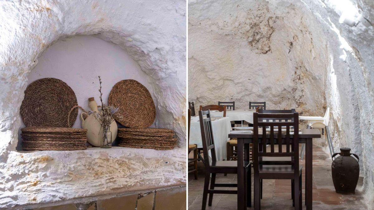 Málaga esconde uno de sus mejores restaurantes con cocina fusión andaluza, árabe y asiática en una cueva del siglo VII