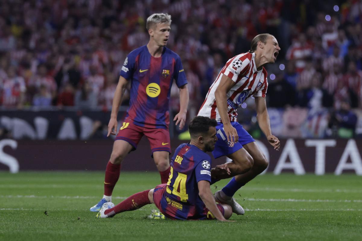 Champions League: Atlético - Barcelona, en imágenes. Champions League: Atlético - Barcelona, en imágenes.