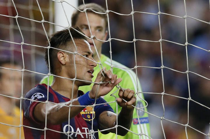 Imágenes del partido entre Barcelona y Bayern en el Camp Nou, resuelto por 3-0 para el Barcelona