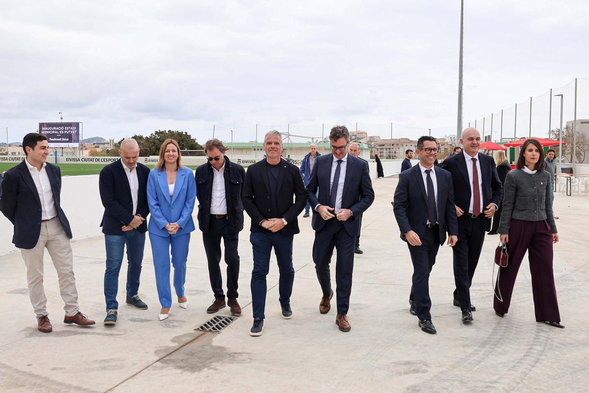 El nuevo estadio de Ibiza queda oficialmente inaugurado