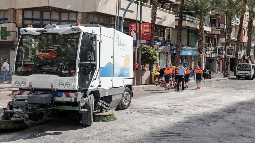 Récord de recogida de residuos en Hogueras: estas son las cifras