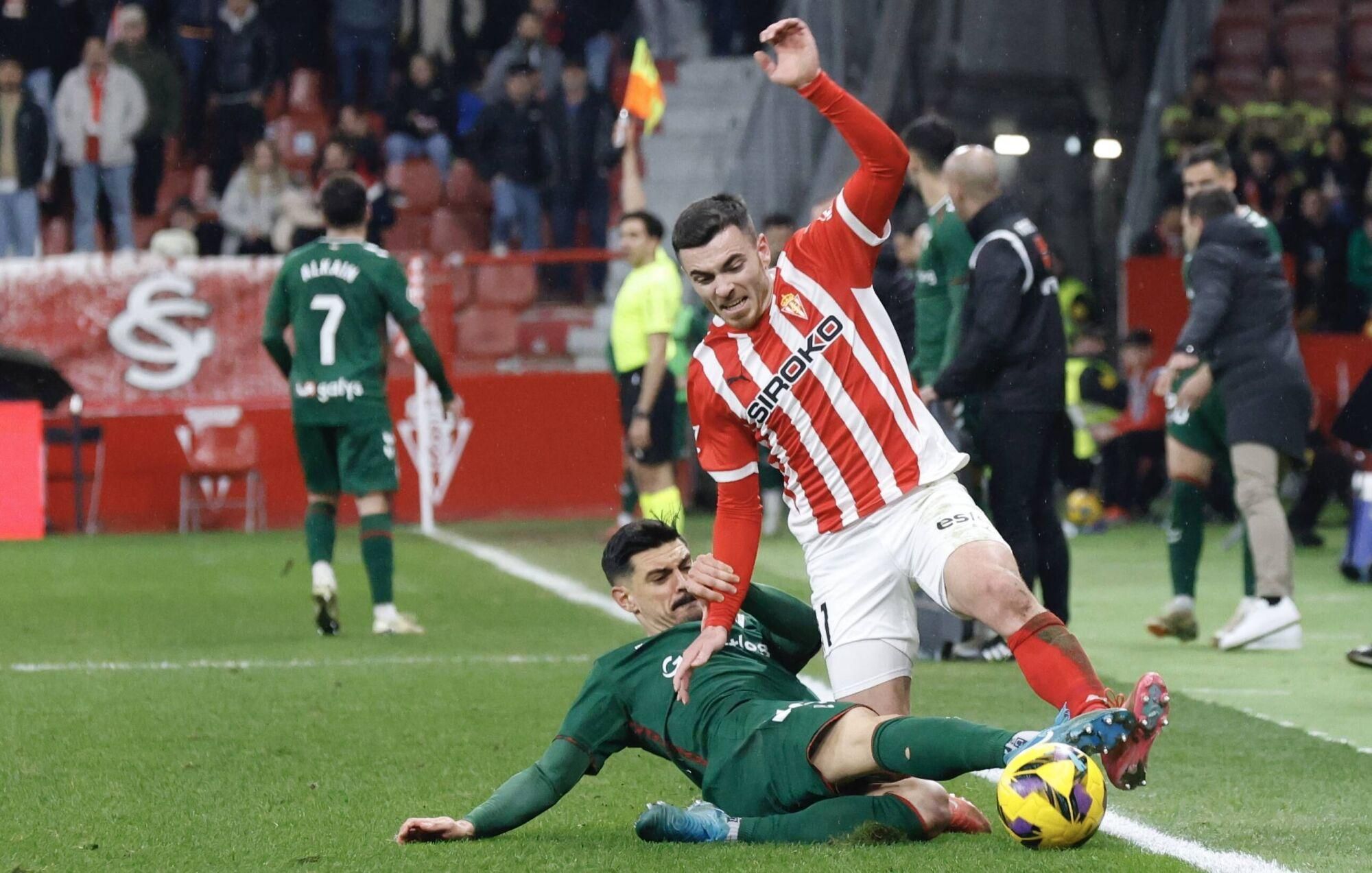 Las imágenes del Sporting-Eibar