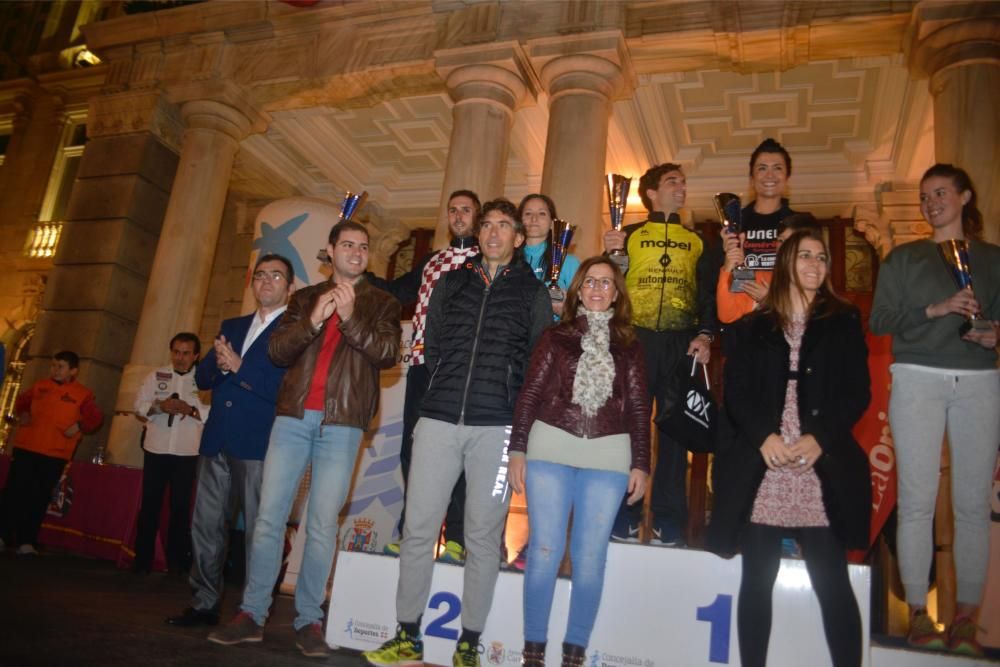 San Silvestre de Cartagena 2017: Entrega de Premio