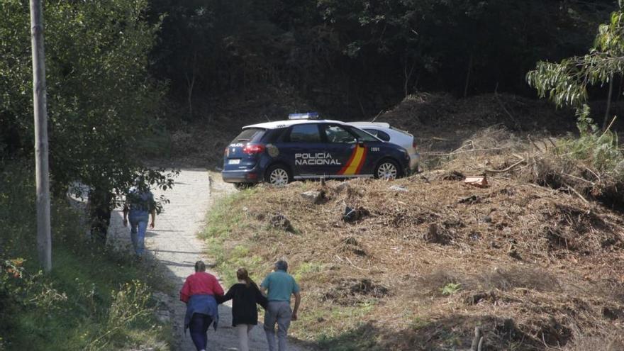 La Policía, en la zona