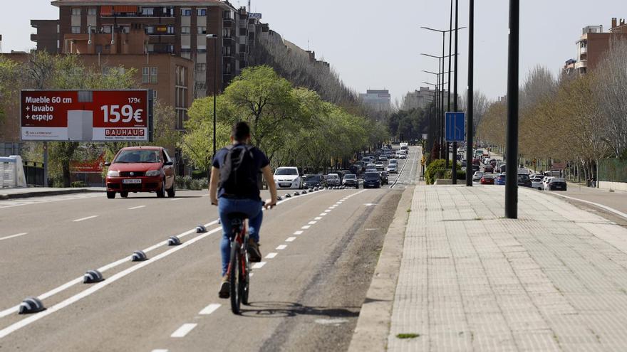 Zaragoza conecta el Actur y El Rabal con un nuevo carril bici