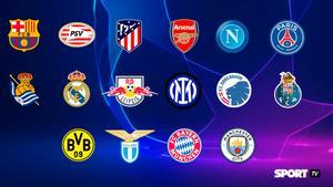 Estos son los equipos clasificados para octavos de la Champions League