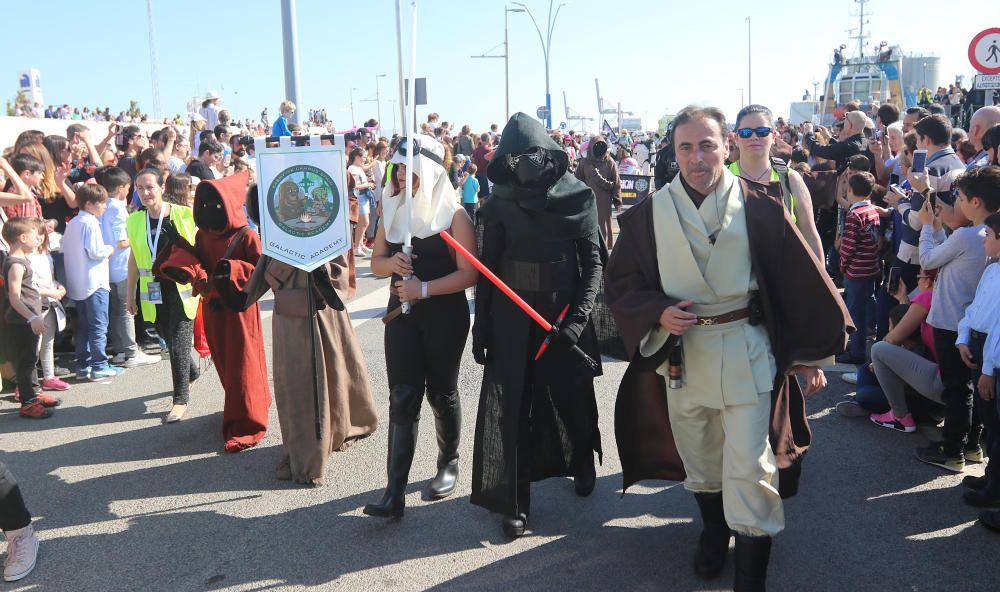 Tercer desfile de la Legión 501 por Málaga