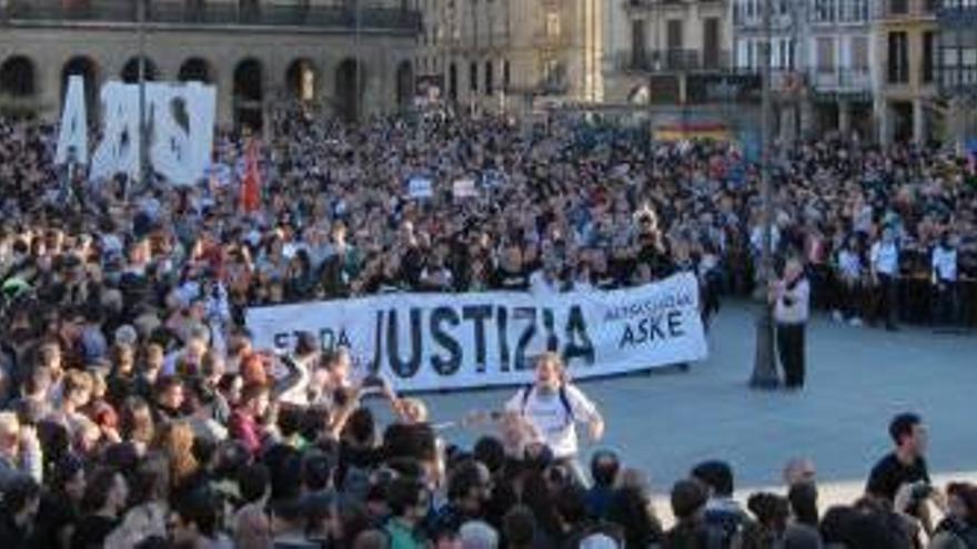 Manifestació a Pamplona, dissabte, per demanar «justícia» en el cas