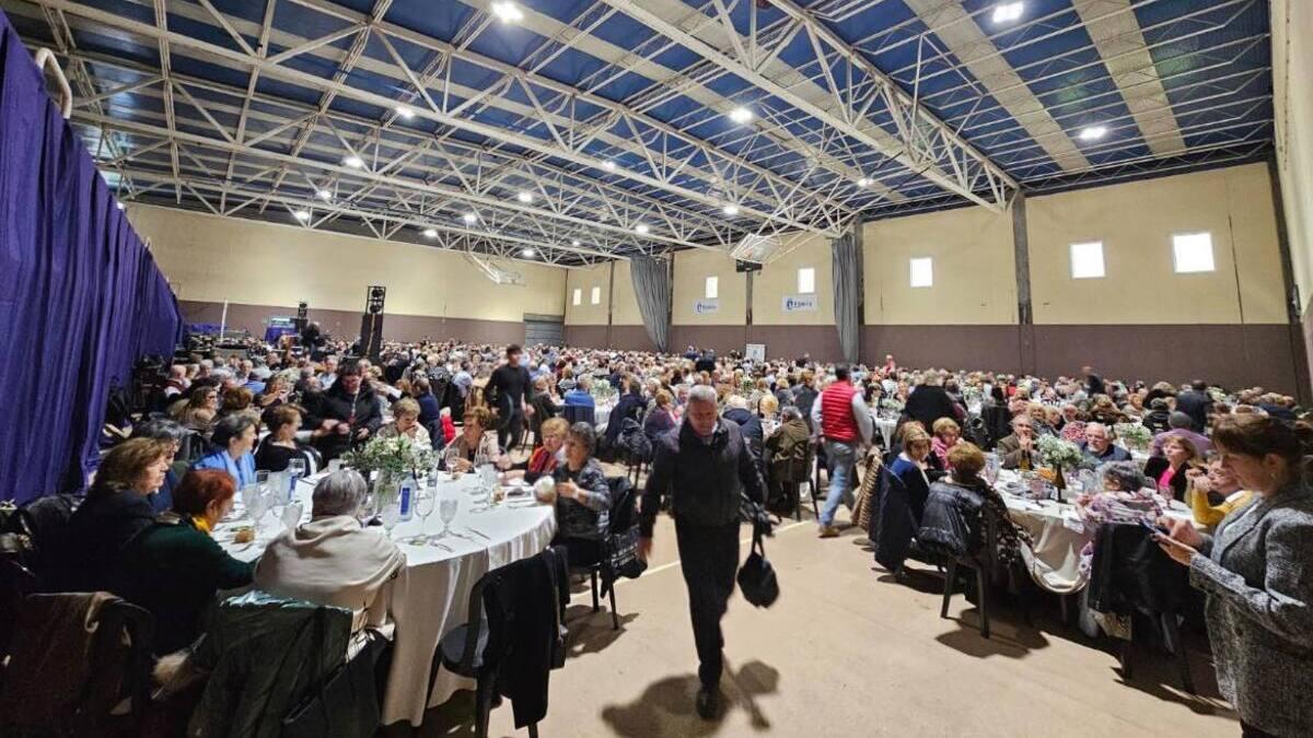 Encontro das Persoas Maiores do pasado ano en Ribeira