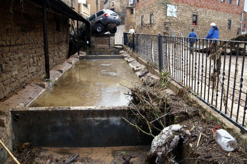 Imatge de les destrosses a l'Albí