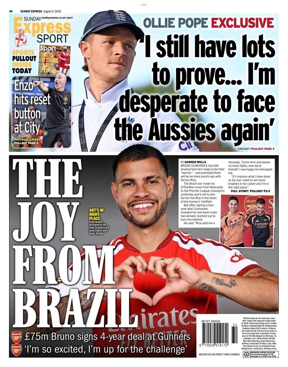 Las imágenes de las portadas de hoy