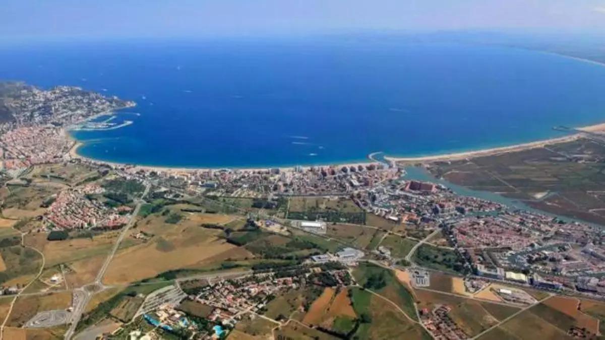 La bahía de Roses, donde se ha producido el accidente.