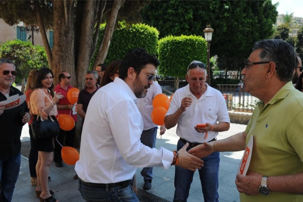 Albert Rivera visita Murcia y Los Alcázares