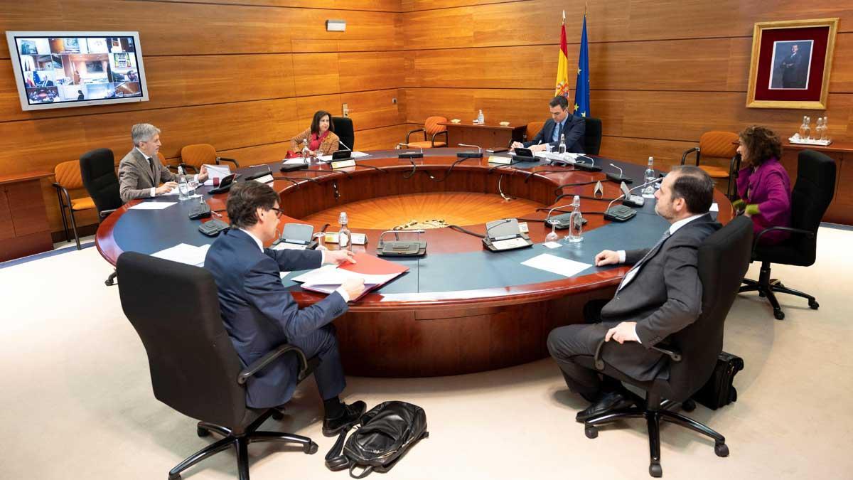 Reunión del Consejo de Ministros del 31 de marzo del 2020.